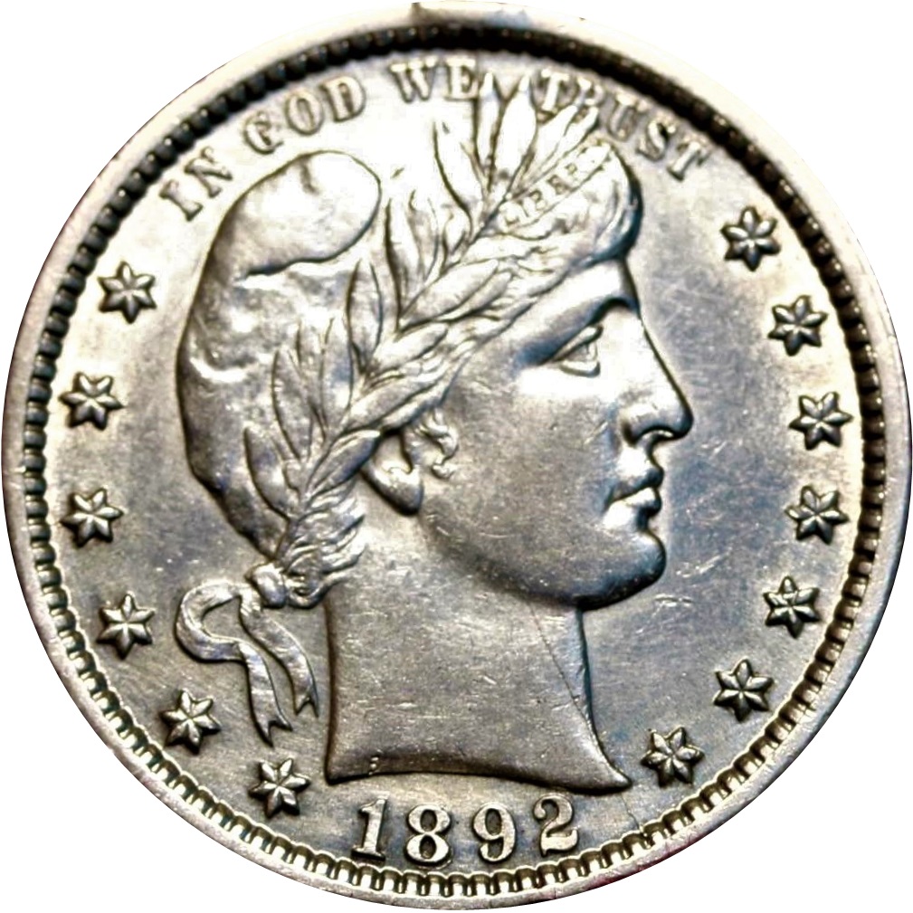 1892-Barber-Liberty-Head-Quarter-#2